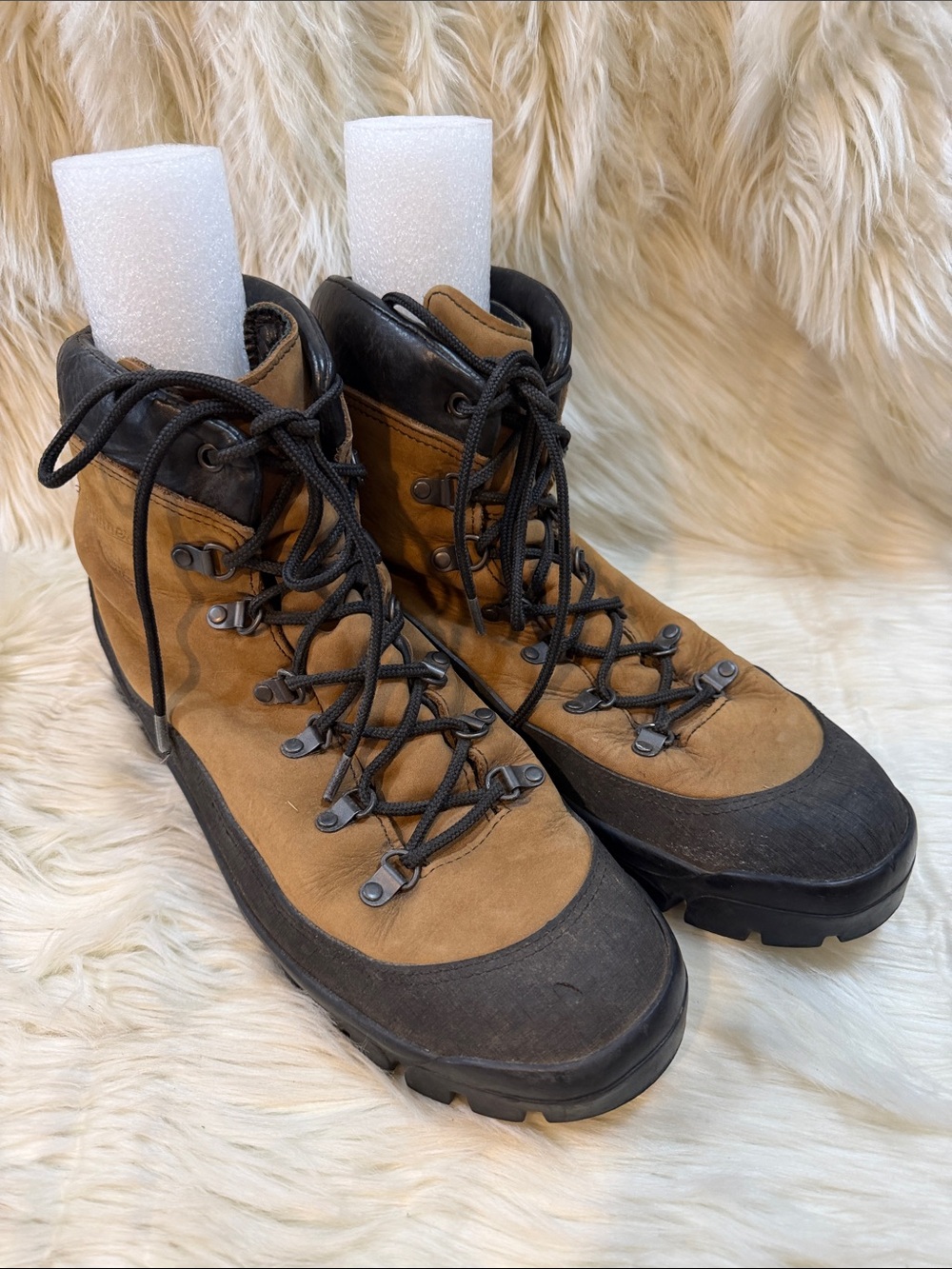 Danner Brown and Black Leather Trail Boots -Men’s size 14R